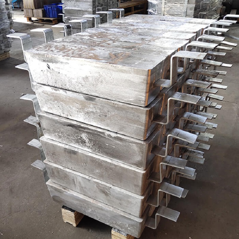 zinc anode for hull storage tank or harbor engineering and marine engineering and pipe laying 11